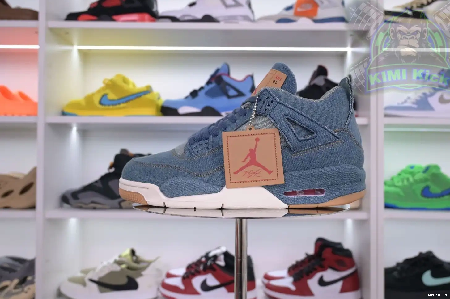 Jordan denim levis retro 4 Jordan Kimikick Air 0529